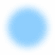 Blue circle shape illustration